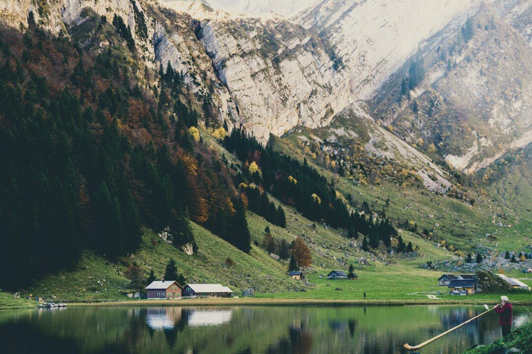 investigator in swiss alps